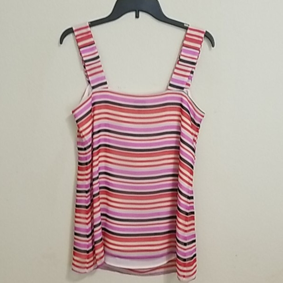 Cabi Pink Striped Blouse - Picture 3 of 8